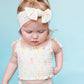 PASTEL SMILES DREAM SMOCKED FLARE SET