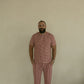 Men's Short Sleeve Bamboo Pajamas | Red Gingham