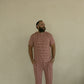 Men's Short Sleeve Bamboo Pajamas | Red Gingham