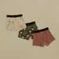 Bamboo Boxers (3 Pack) | Red Gingham, Candy Cane & Santa Checkerboard