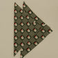 Bamboo Bandana | Santa Checkerboard