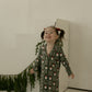 Toddler Bamboo Sleeping Dress | Santa Checkerboard