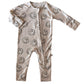 Bamboo Zip Pajama | Green Smiles