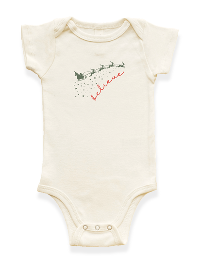 Believe Organic Baby Bodysuit