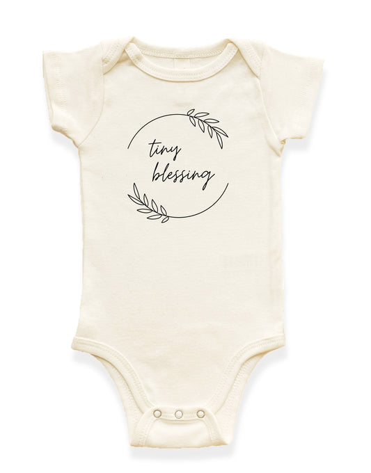 Tiny Blessing Organic Cotton Baby Bodysuit