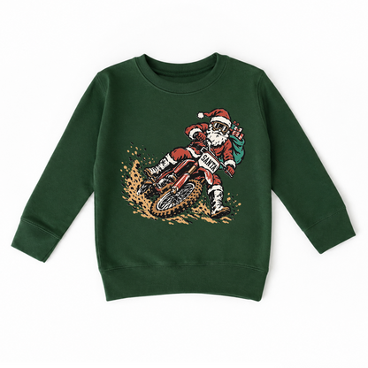 Dirt Bike Santa | Sweatshirt
