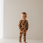 Bamboo Zip Pajamas | Gingerbread Checkerboard 2024