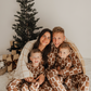 Women's Bamboo Pajama | Gingerbread Checkerboard 2024