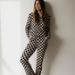 Black Checkered | Women's Bamboo Pajamas