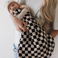 Bamboo Sleep Sack | Black Checkerboard