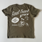 FINAL TRACK ATTACK TEE - MILITARY GREEN