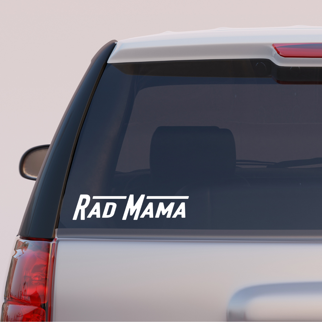 RAD MAMA BUMPER STICKER