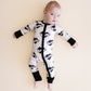 Bamboo Zip Romper | Mom Tattoo