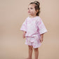 Shorts Set | Pink Camo