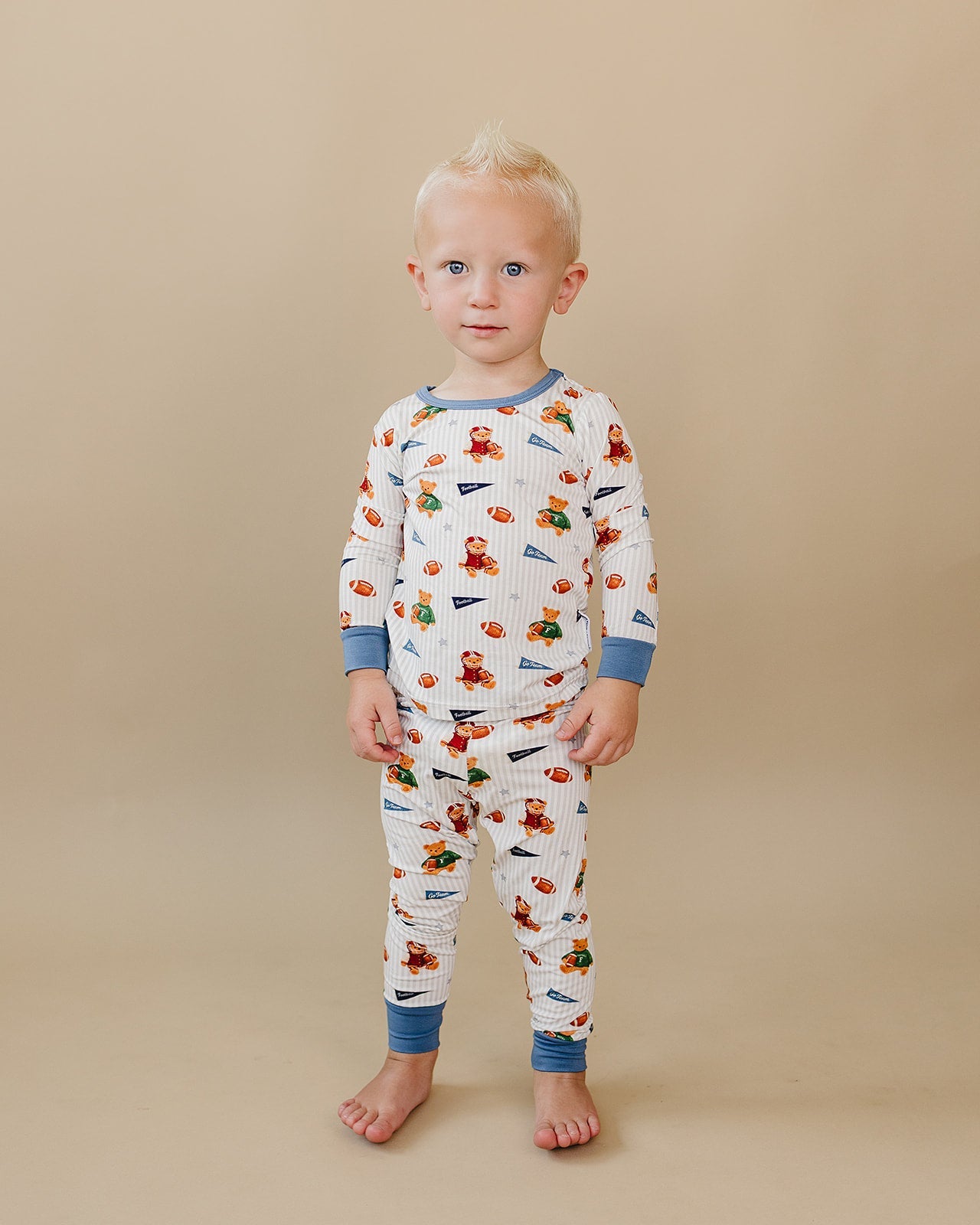 Bamboo Two Piece Set | Touchdown Teddy
