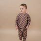 Jogger Set | Espresso Checkered