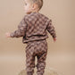 Jogger Set | Espresso Checkered