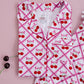 Bamboo Women's Button Up Set | Cherry Bow