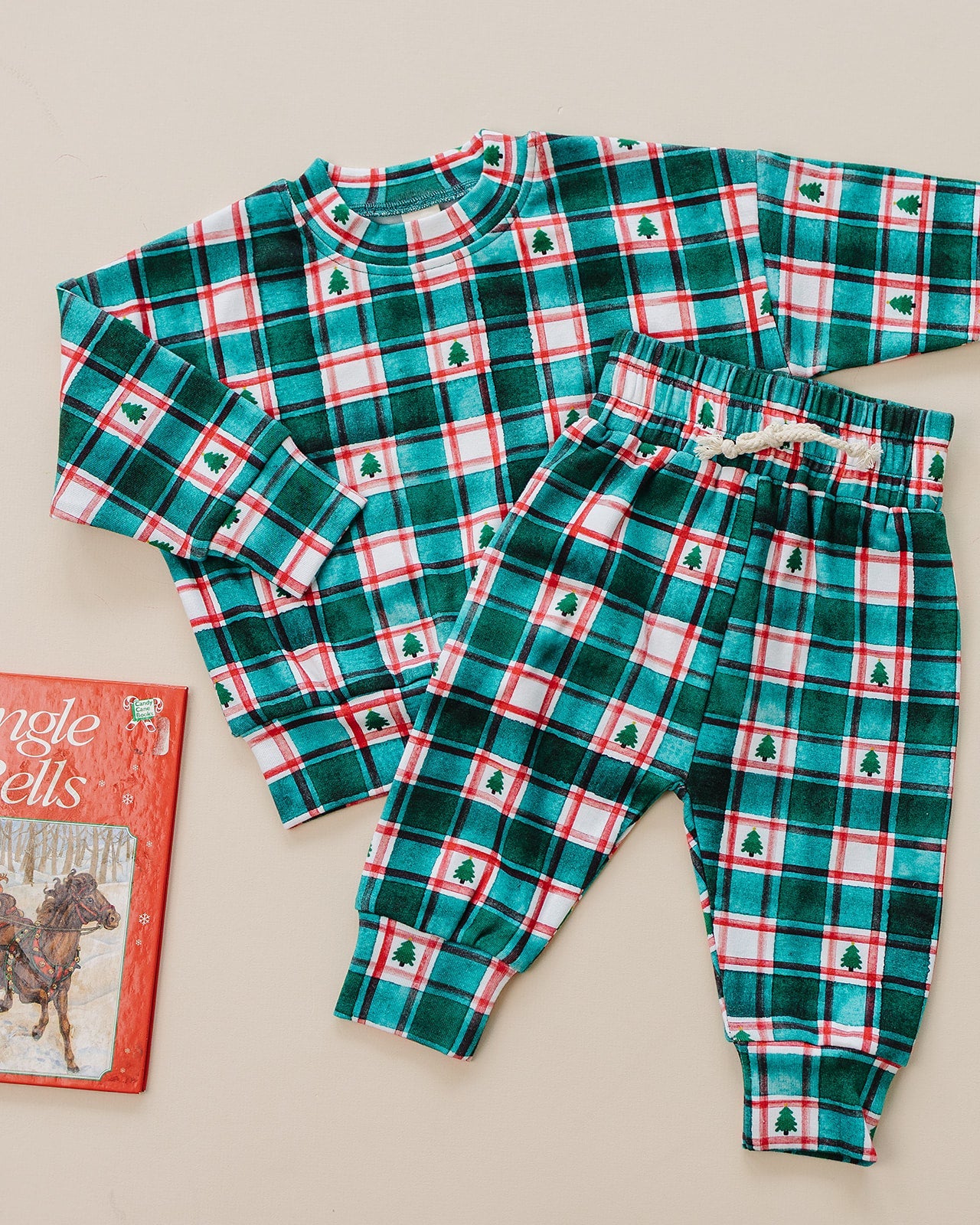 Jogger Set | Winter Plaid