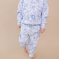 Jogger Set | Blue Flowers