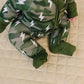 Bamboo Zip Romper | Green Camo Bolts