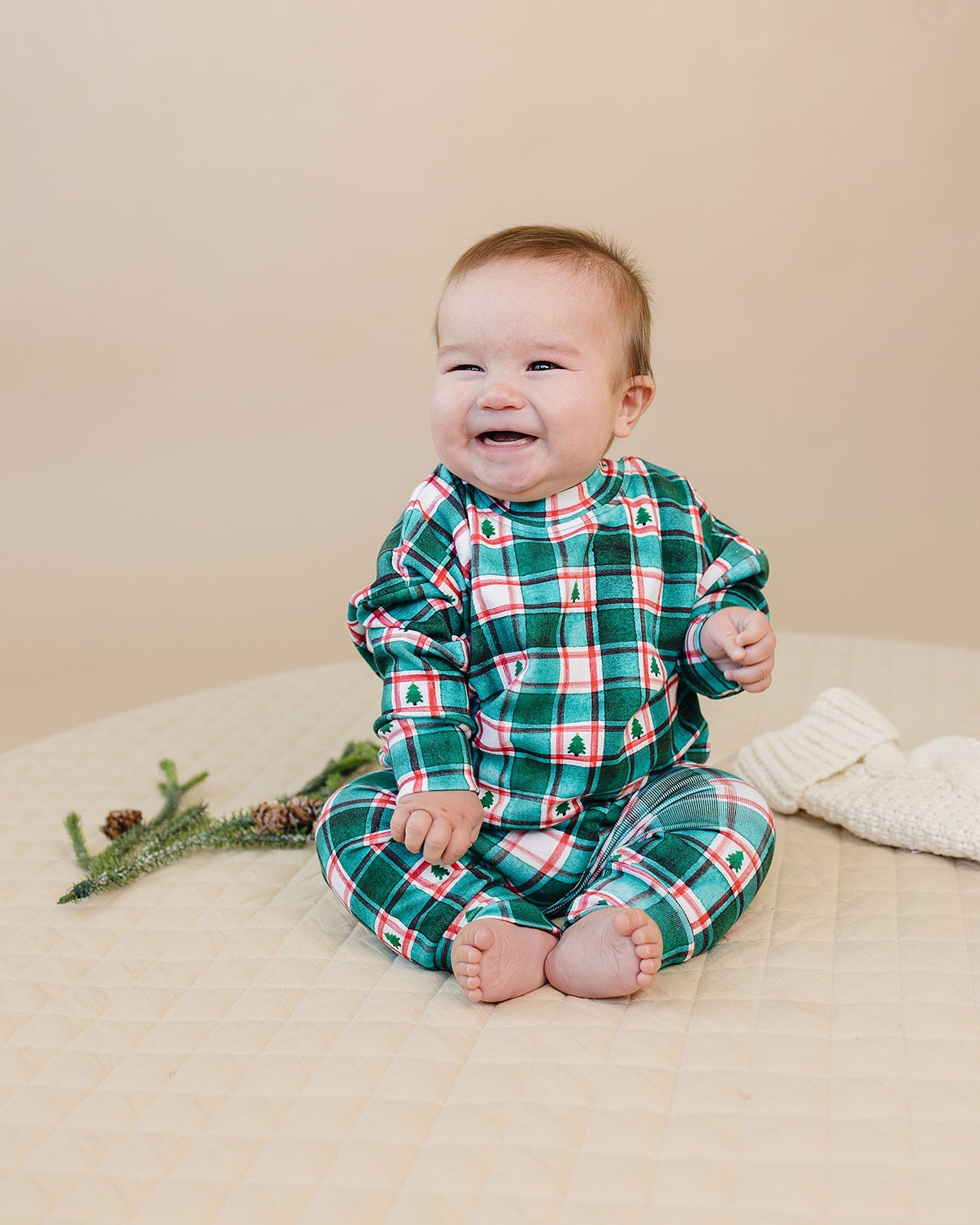 Jogger Set | Winter Plaid