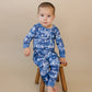 Bamboo Two Piece Set | Blue Camo Bolts