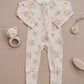 Bamboo Zip Romper | Wildflowers