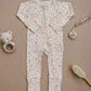 Bamboo Zip Romper | Cozy Daisy
