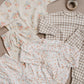 Jogger Set | Beige Gingham