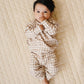 Jogger Set | Beige Gingham
