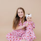 Bamboo Women's Button Up Set | Cherry Bow