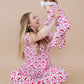 Bamboo Women's Button Up Set | Cherry Bow