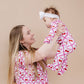 Bamboo Women's Button Up Set | Cherry Bow