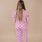 Bamboo Women's Button Up Set | Cherry Bow