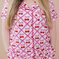 Bamboo Women's Button Up Set | Cherry Bow