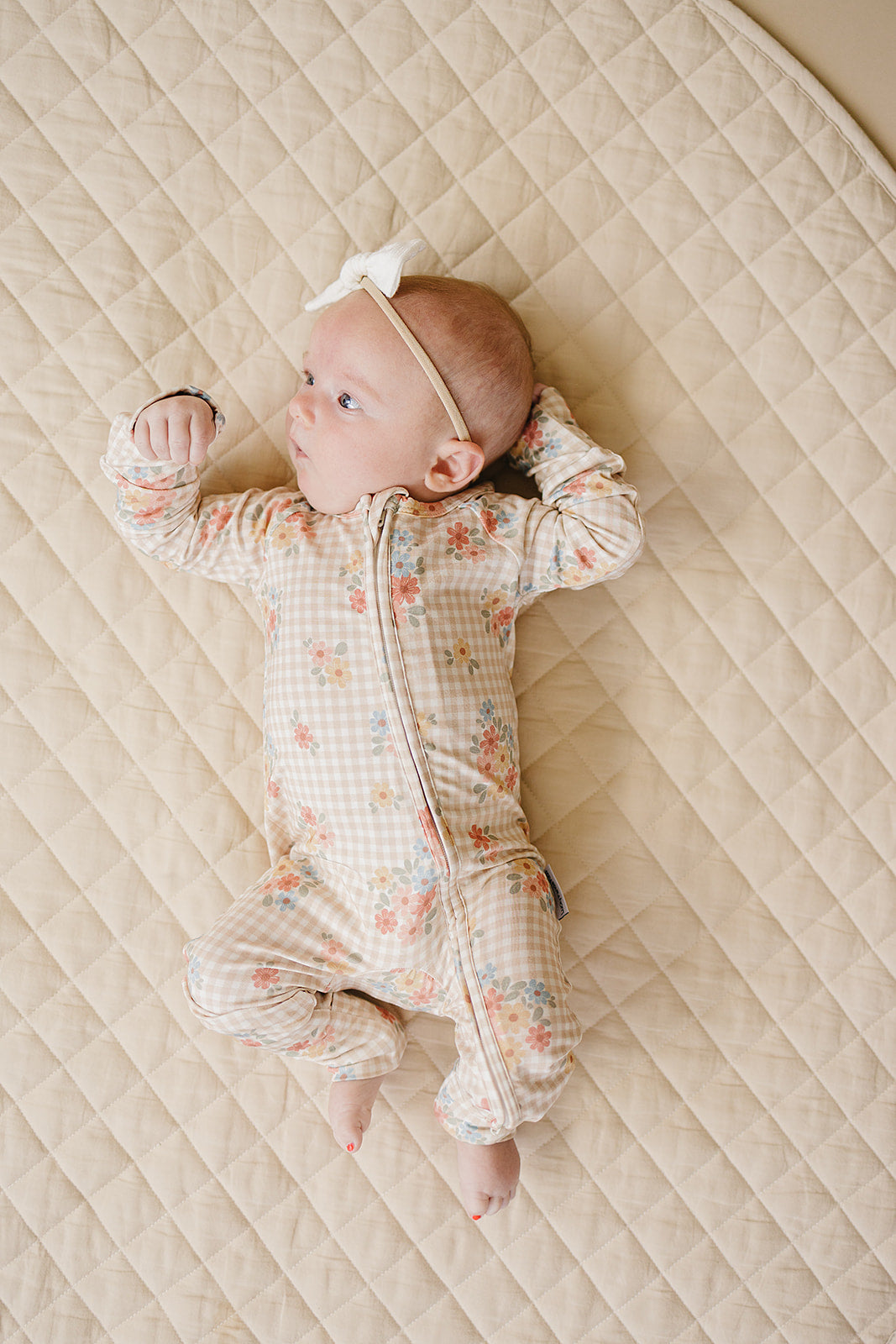 Bamboo Zip Romper | Wildflowers