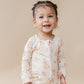 Bamboo Zip Romper | Wildflowers
