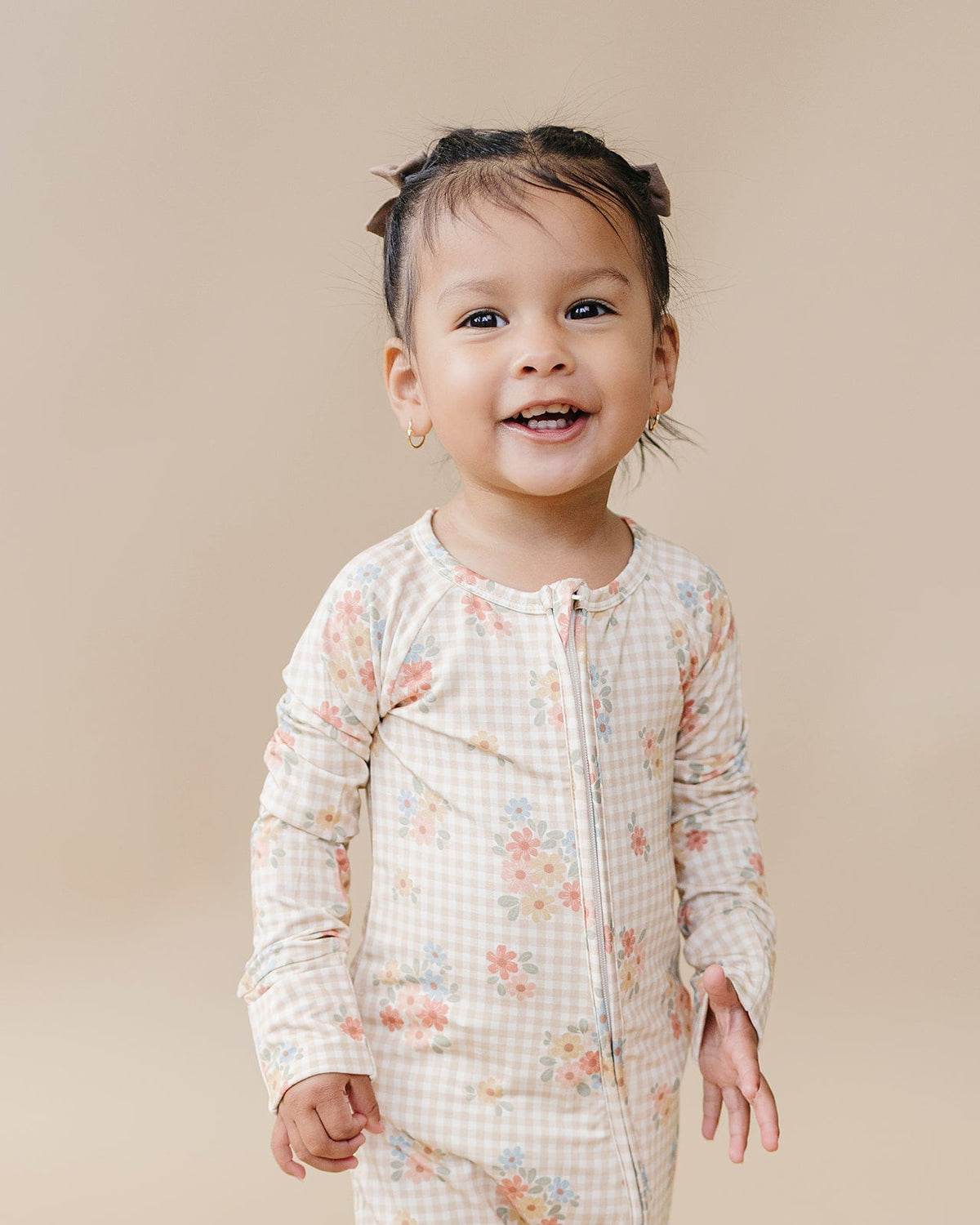 Bamboo Zip Romper | Wildflowers