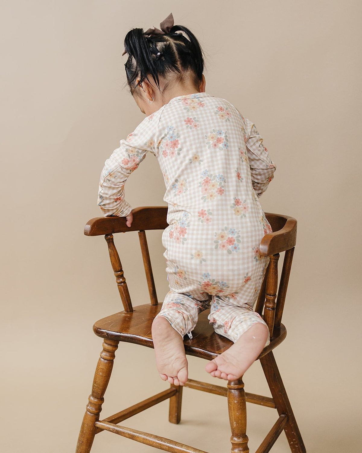 Bamboo Zip Romper | Wildflowers
