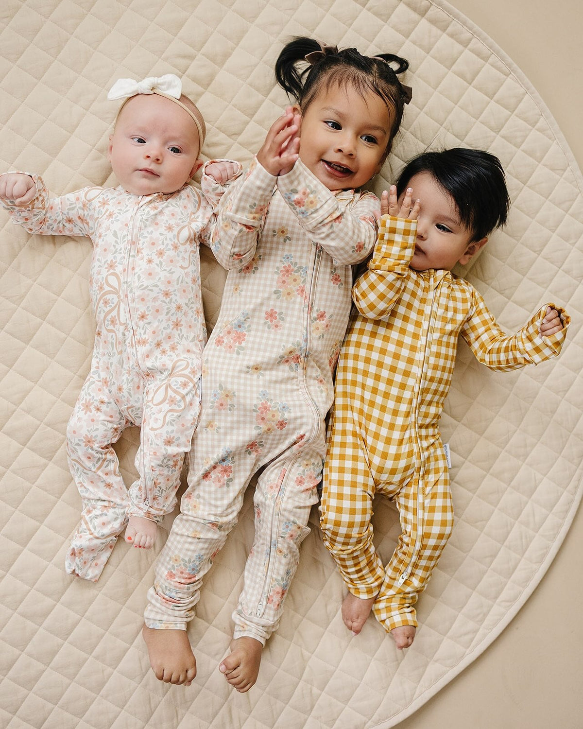 Bamboo Zip Romper | Wildflowers