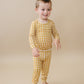 Bamboo Two Piece Set | Yellow Gingham