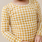 Bamboo Two Piece Set | Yellow Gingham