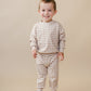 Jogger Set | Beige Gingham