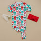 Bamboo Zip Romper | Merry Bows