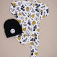 Bamboo Zip Romper | Lucky Vibes