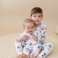 Bamboo Zip Romper | Cool Santa