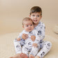 Bamboo Zip Romper | Cool Santa