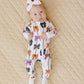 Bamboo Zip Romper | Spooky Bows
