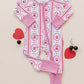 Bamboo Zip Romper | Cherry Bear